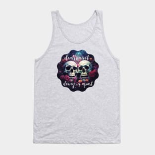 Death Ain't Doing Us Apart, Wife, GF, Bridal Shower Gift Tank Top